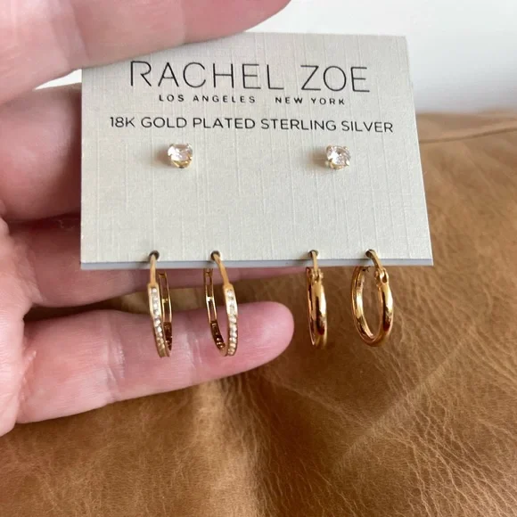 Rachel Zoe Jewelry Rachel Zoe Set Of Earrings Poshmark